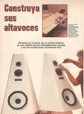 Construya sus altavoces - Mayo 1987