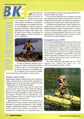 Mountain Bike - MTB sin fronteras - Marzo 1998