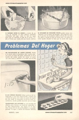 Resolviendo Problemas del Hogar -Abril 1949