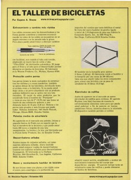 El Taller de Bicicletas -Diciembre 1975