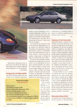 Autos probados a largo plazo - Mayo 1998