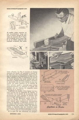Cómo Usar la Ensambladora - Enero 1953
