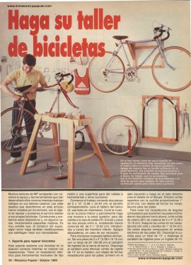 Haga su taller de bicicletas - Octubre 1983
