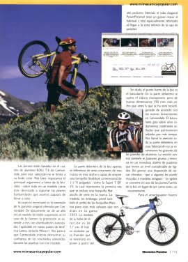 Mountain Bike - Dos de Cannondale - Septiembre 2002