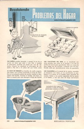 Resolviendo problemas del Hogar - Marzo 1955