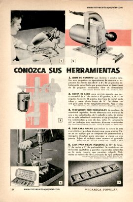 Conozca Sus Herramientas - Junio 1959