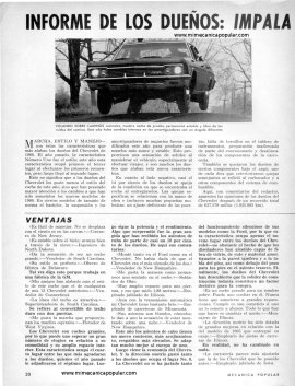 Informe de los dueños: IMPALA 1966 - Junio 1966
