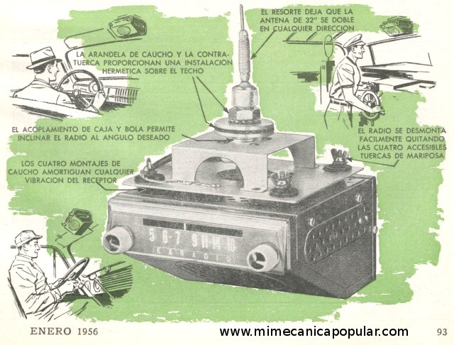 Radio, Televisión y Electrónica - Enero 1956