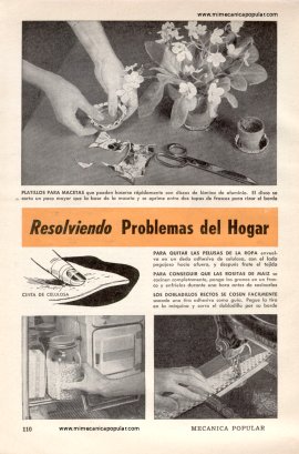Resolviendo problemas del Hogar - Mayo 1950