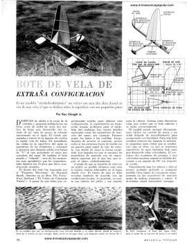 Divertido Avión Activado a Pedal - Noviembre 1966