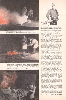 Cómo Proteger su Casa Contra el Fuego - Julio 1954