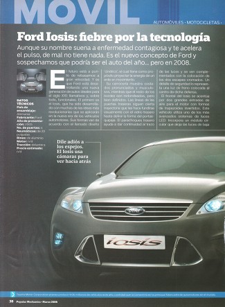 Ford Iosis - Marzo 2006