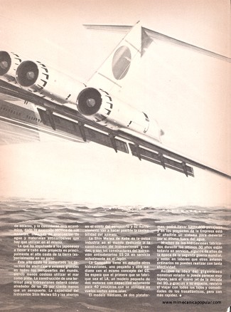 Hidroavión de 1200 Pasajeros - Marzo 1978