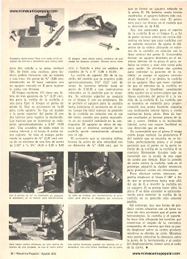 Accesorio de Torno para Formar Curvas - Agosto 1975