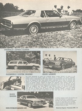 Los autos del 77: General Motors - Diciembre 1976