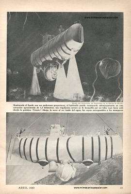 Descenso Al Mundo Submarino - Abril 1960