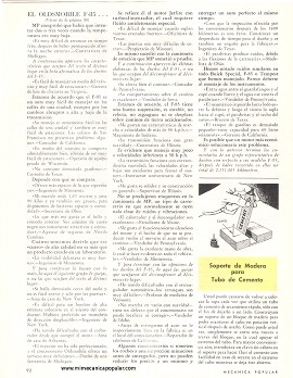 Informe de los dueños: Oldsmobile F-85 - Octubre 1963