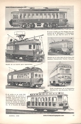 Los Tranvías Surgen a la Vida - Abril 1956