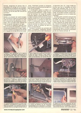 Remodelando la cocina - Julio 1990