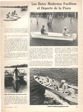 El SEA-DOO Nueva y Veloz Embarcación - Noviembre 1968