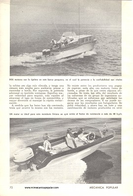 ¿Cuántos Motores Debe Usted Usar en su Bote? - Mayo 1961