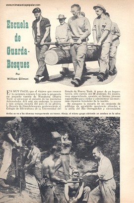 Escuela de Guardabosques - Septiembre 1956