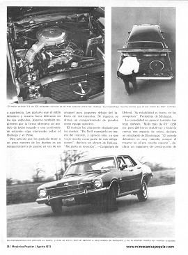 Informe de los dueños: Ford Mercury Comet - Agosto 1973