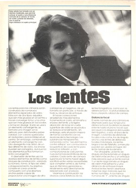 Fotografía: Los Lentes - Octubre 1992
