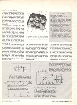Haga un Generador de Pulsaciones - Junio 1971