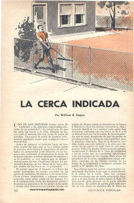 La Cerca Indicada - Agosto 1959