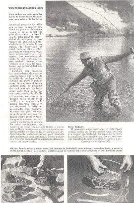 No Olvide su Calzado al Pescar - Marzo 1949