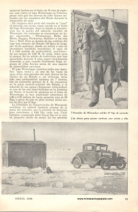 Pesca Mayor, Bajo el Hielo - Abril 1948