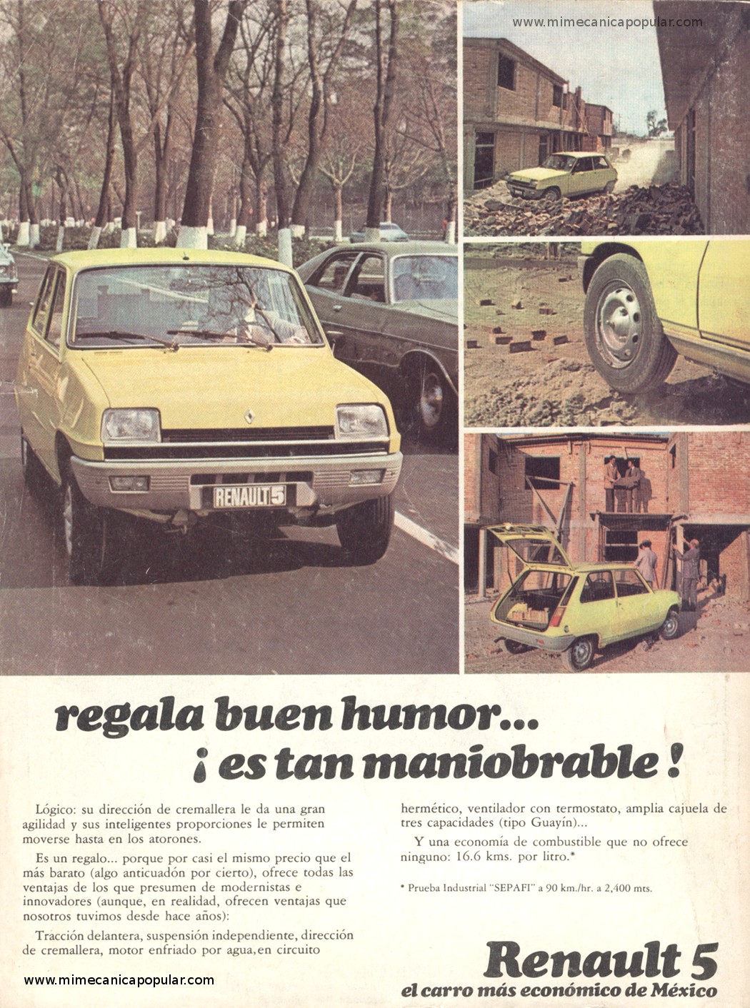 Publicidad - Renault 5 - Julio 1978