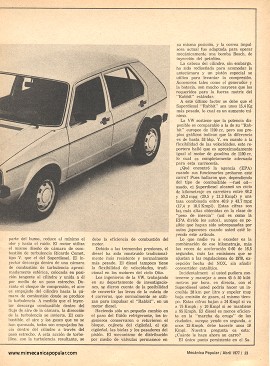 El super diesel Volkswagen - Abril 1977