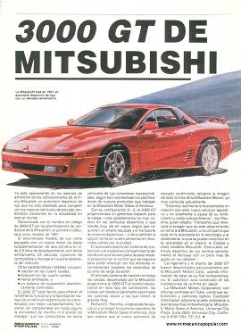 3000 GT de Mitsubishi - Agosto 1990