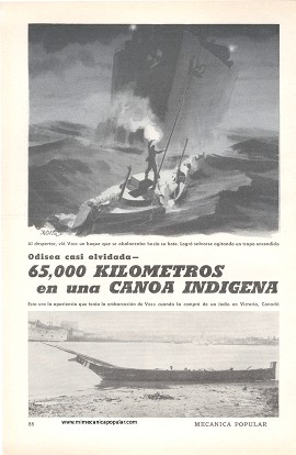 65,000 Kilómetros en una Canoa Indígena - Noviembre 1954