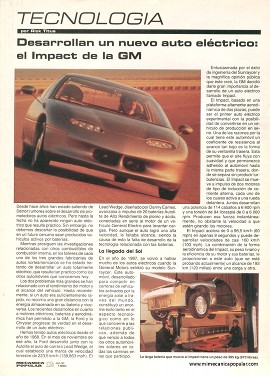 Auto eléctrico: Impact de la GM -Julio 1990