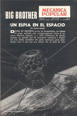 BIG BROTHER Un Espía en el Espacio - Junio 1958
