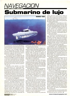 Navegación: Submarino de lujo - Octubre 1994