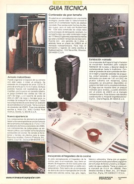Novedades para el Hogar - Noviembre 1991