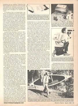 Para el excursionista - Agosto 1982