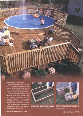 Construye una plataforma para tu piscina - Septiembre 2002