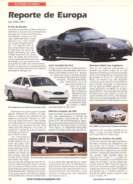 Reporte de Europa - Julio 1995