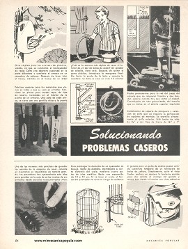 Solucionando Problemas Caseros - Junio 1964