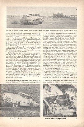 El Buick V8 1953 Visto por sus Dueños - Agosto 1953