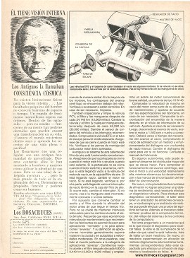 Afinación del motor - Enero 1984