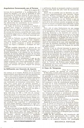 La Edificación con Concreto de Aserrín - Junio 1948