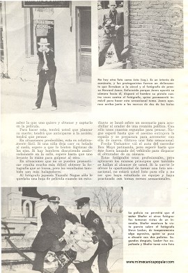 La Toma de Fotos de Acción -Noviembre 1961