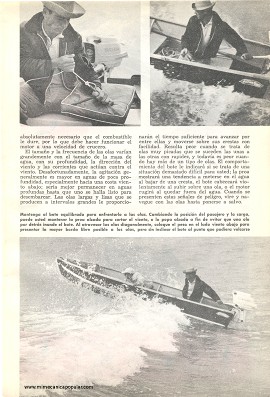 El Manejo de un Bote Pequeño en Aguas Agitadas - Agosto 1961