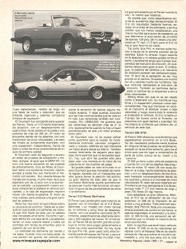 MP prueba los 16 autos más rápidos - Junio 1981